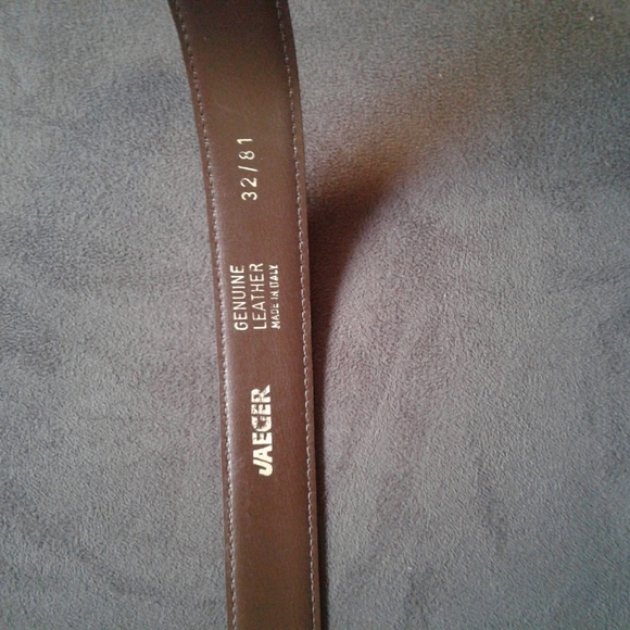 Jaeger Italian Leather Belt - Picture 3 of 7